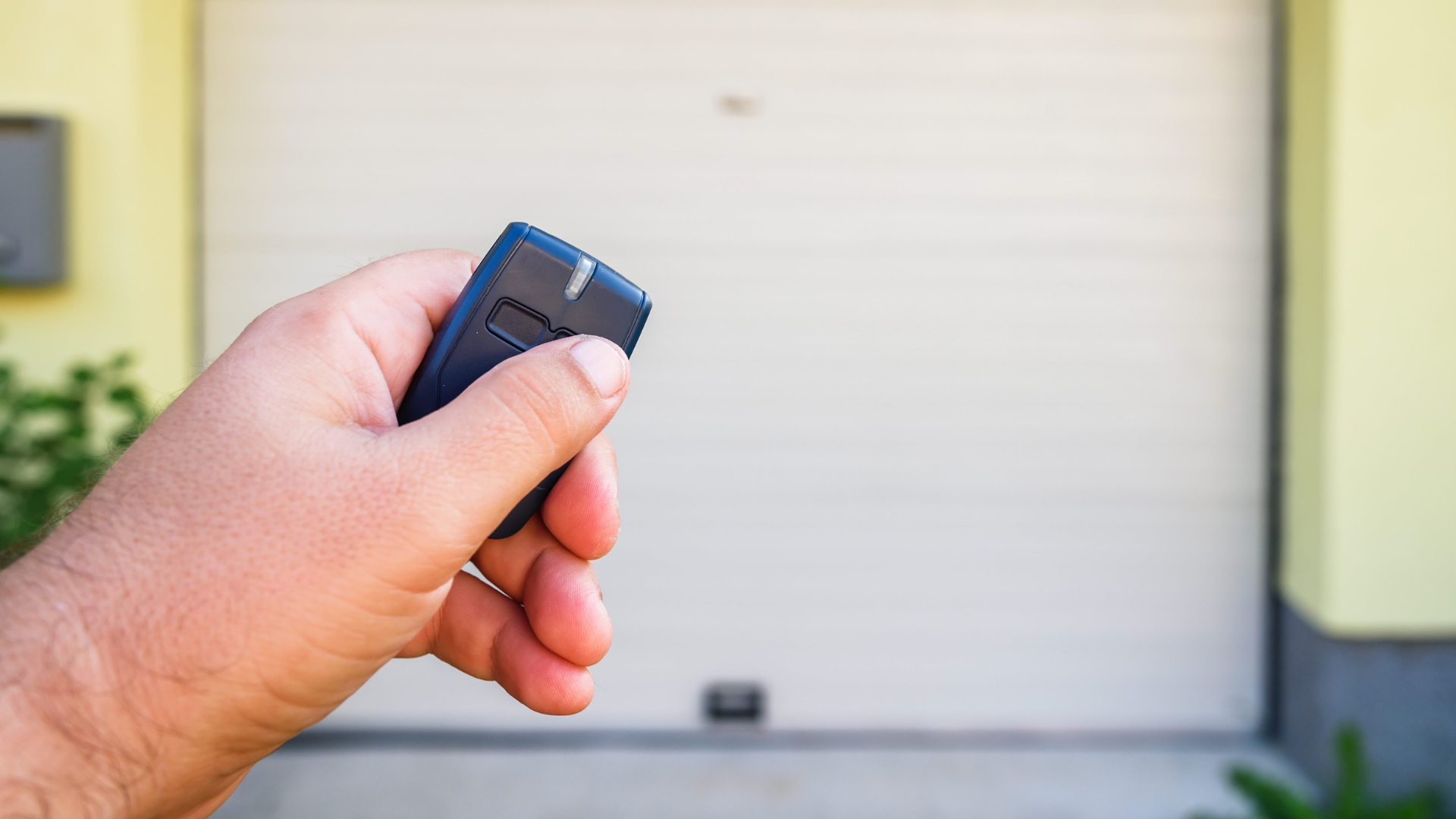 A smart opener controller for a garage door