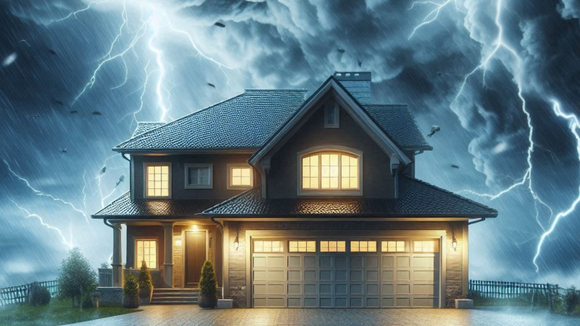 During a storm, your garage door becomes especially vulnerable.