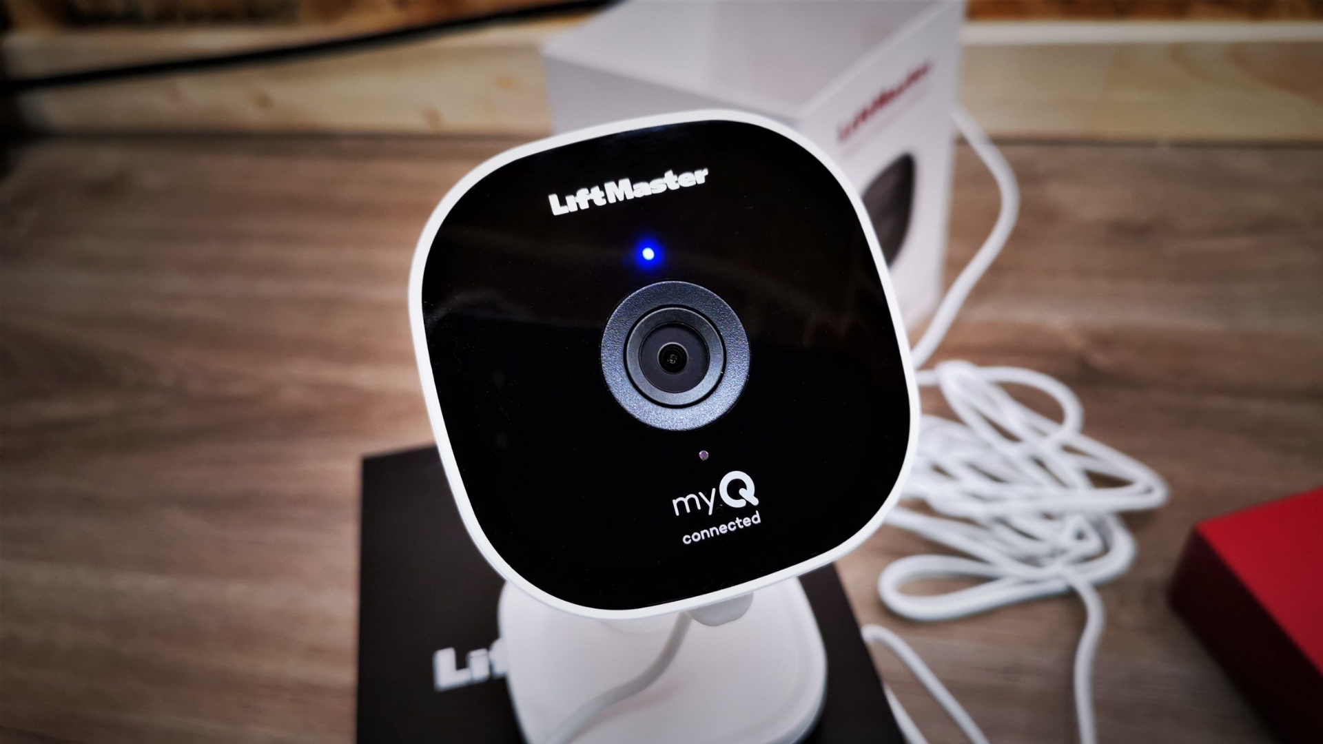 Garage security systems with myQ-enabled LiftMaster camera integration.