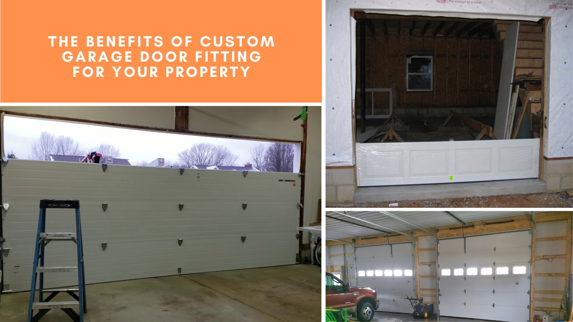 The Benefits of Custom Garage Door Fitting for Your Property